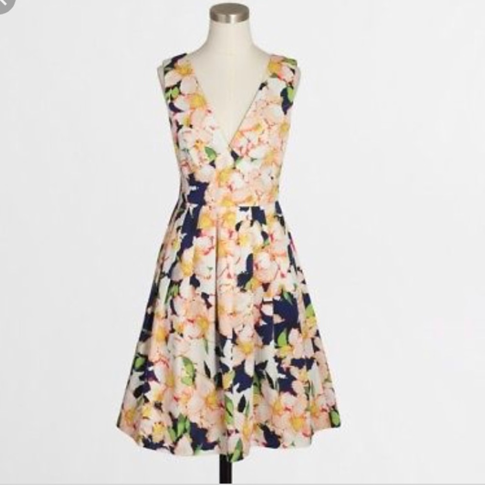 J.Crew pleated sundress